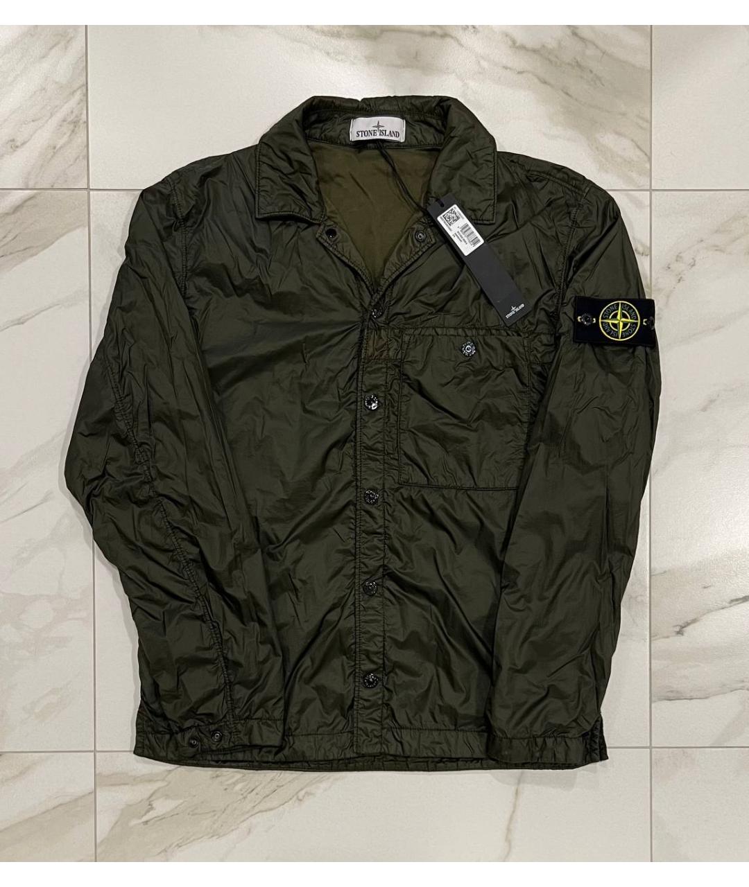 STONE ISLAND Зеленая куртка, фото 7