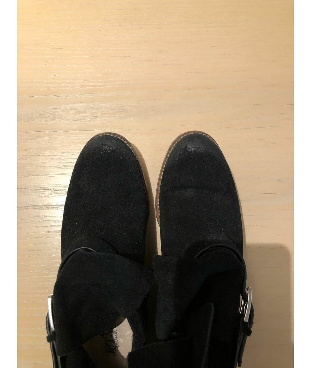 MICHAEL KORS Черные замшевые ботинки, фото 3