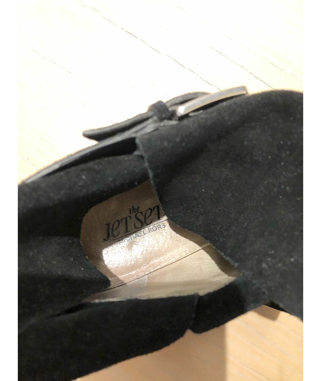 MICHAEL KORS Черные замшевые ботинки, фото 6