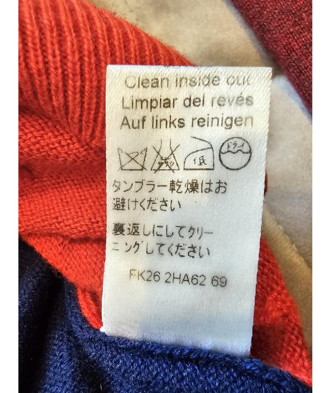 KENZO Красный кашемировый джемпер / свитер, фото 6