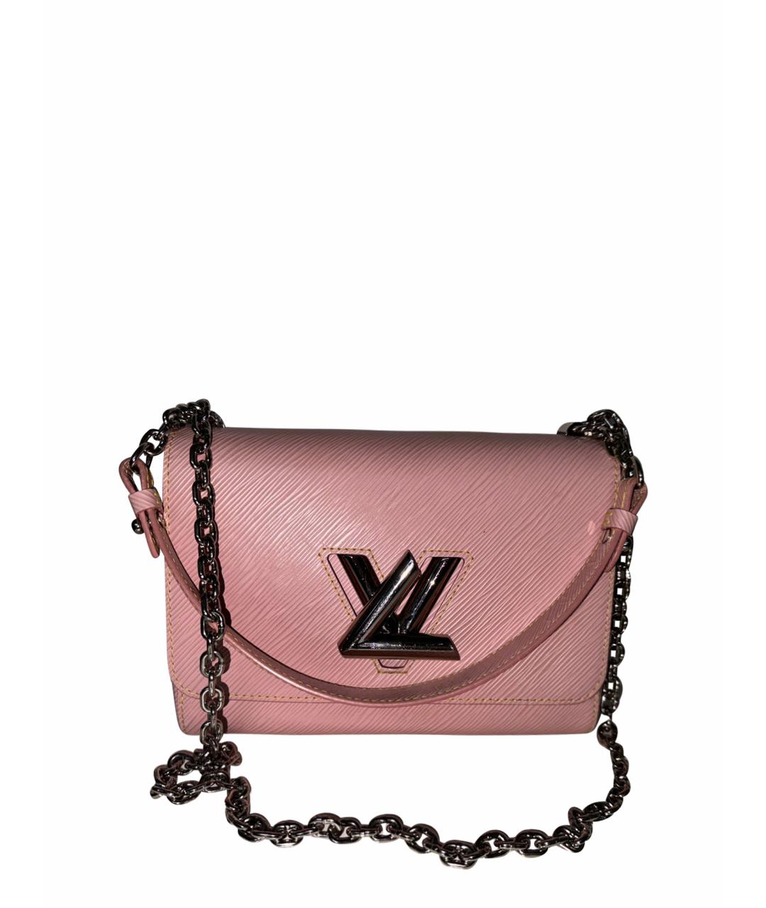 LOUIS VUITTON PRE-OWNED Розовая кожаная сумка через плечо, фото 1