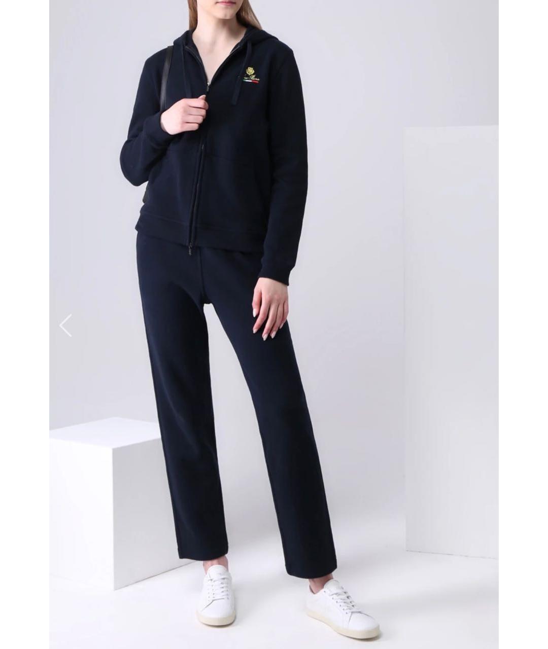 LORO PIANA Черный хлопковый костюм с брюками, фото 4