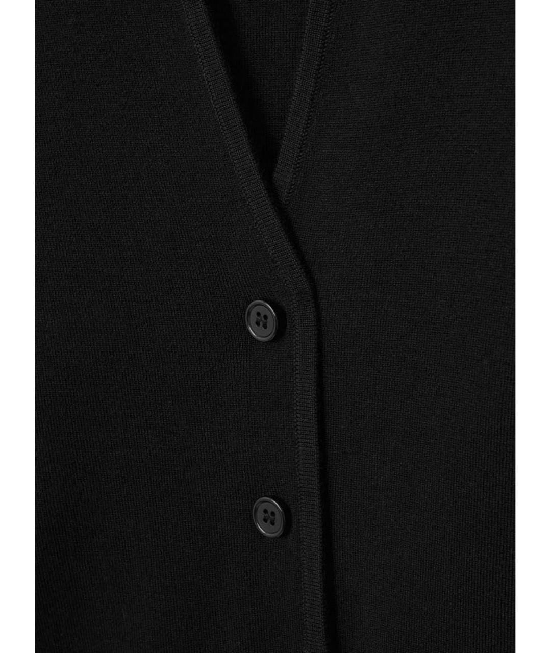 COS Черный вискозный костюм с юбками, фото 4