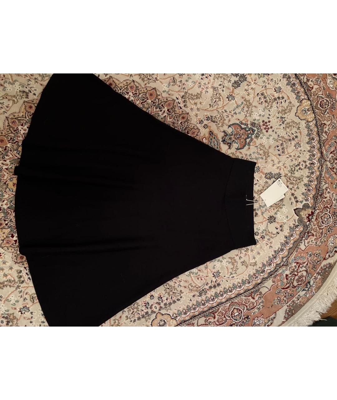 COS Черный вискозный костюм с юбками, фото 2
