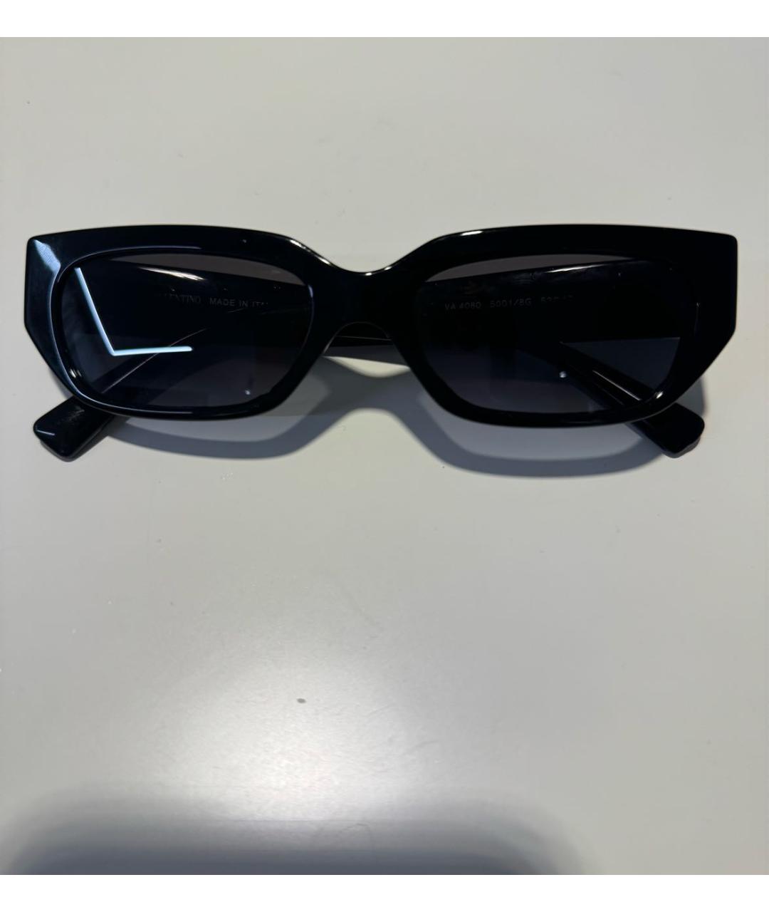 VALENTINO Черные солнцезащитные очки, фото 9