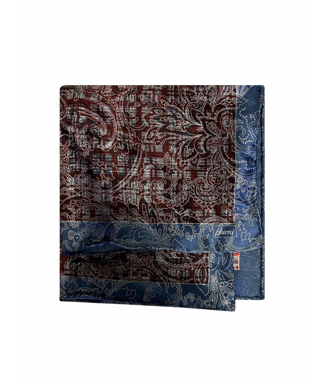 BRIONI Мульти шелковый платок, фото 1