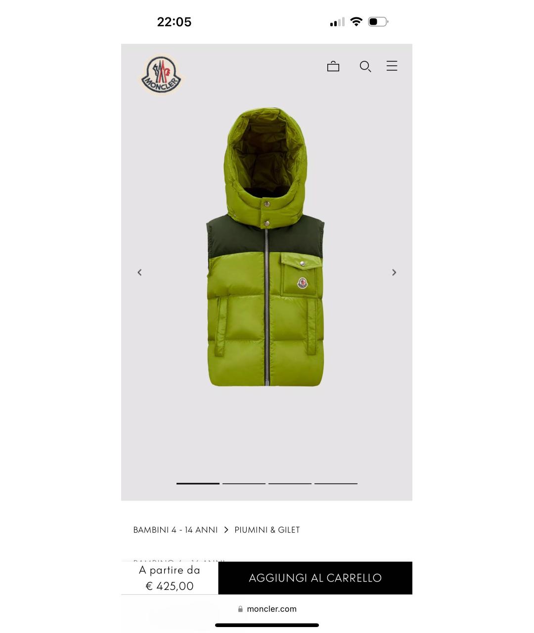 MONCLER Мульти полиэстеровый жакет / жилет, фото 5