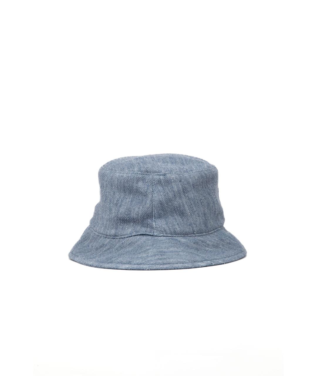 ELEVENTY Голубая льняная шляпа, фото 1