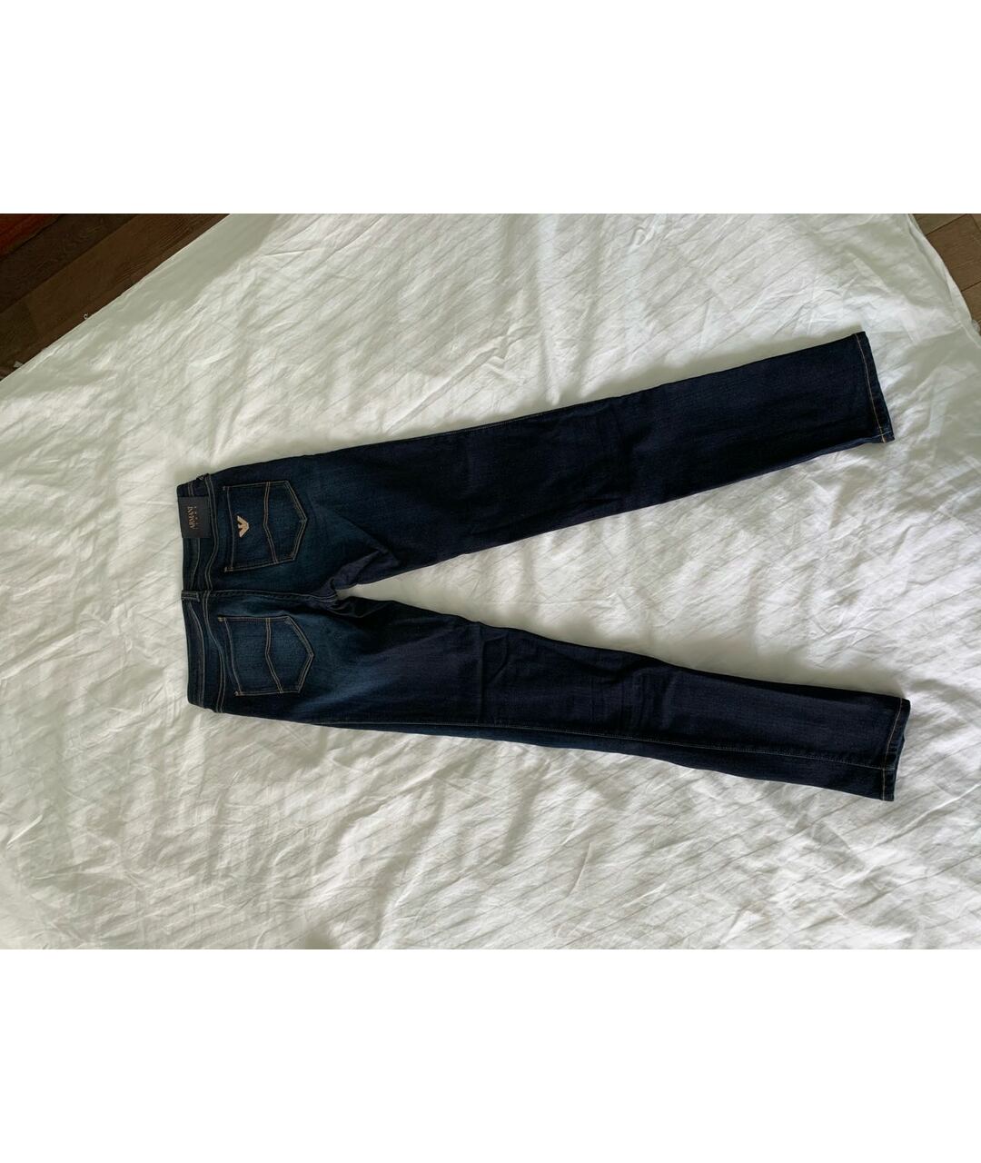 ARMANI JEANS Темно-синие джинсы слим, фото 2
