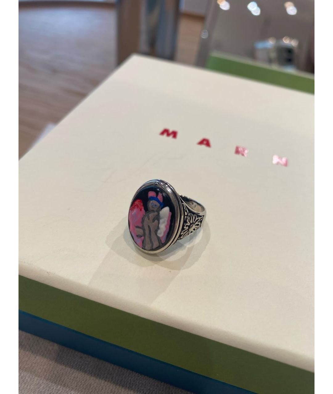 MARNI Серебряное латунное кольцо, фото 2
