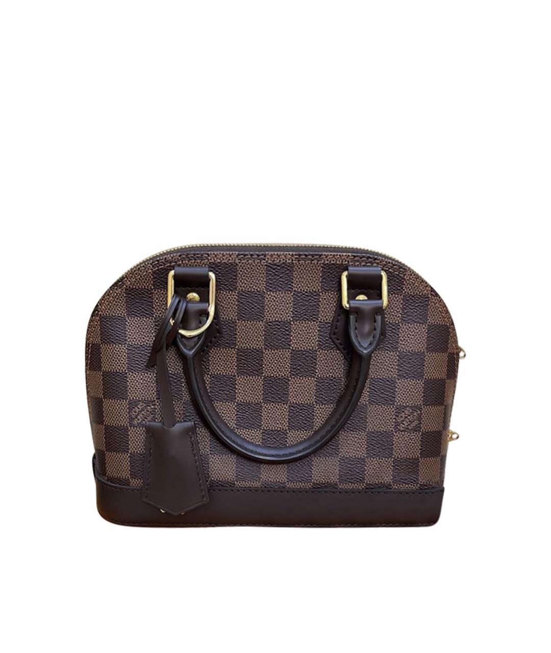 LOUIS VUITTON PRE-OWNED Коричневая сумка через плечо, фото 1