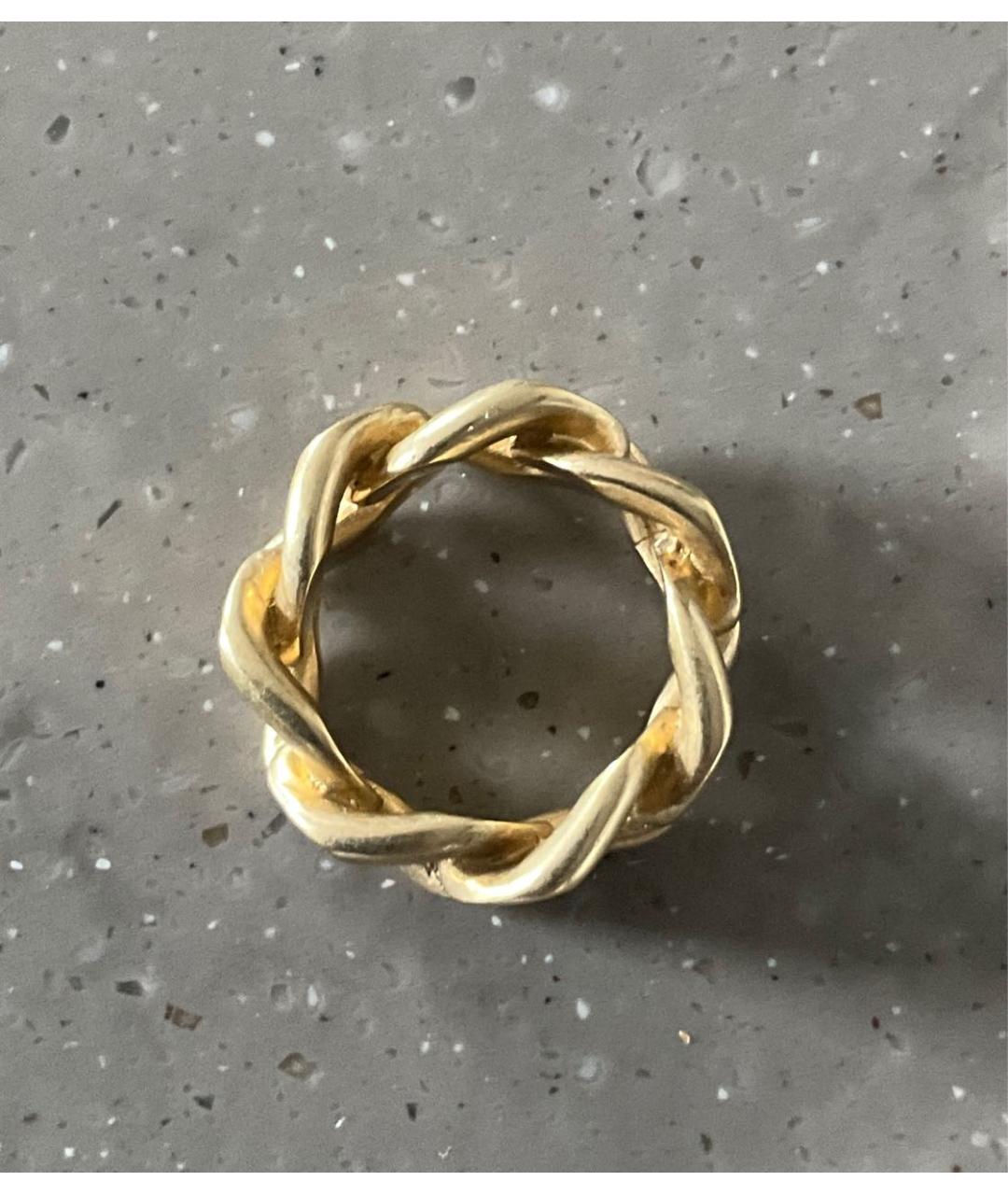MAISON MARGIELA Золотое серебряное кольцо, фото 3