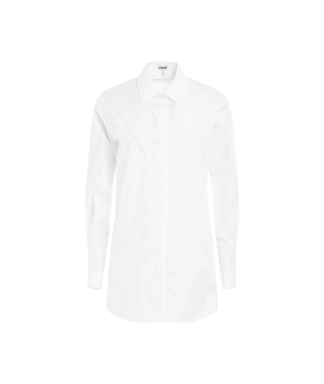 LOEWE Белая хлопковая рубашка, фото 1
