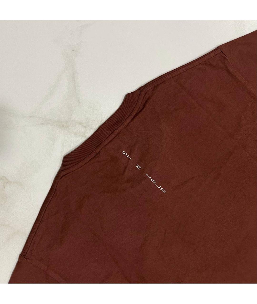 STONE ISLAND Бордовая футболка, фото 5