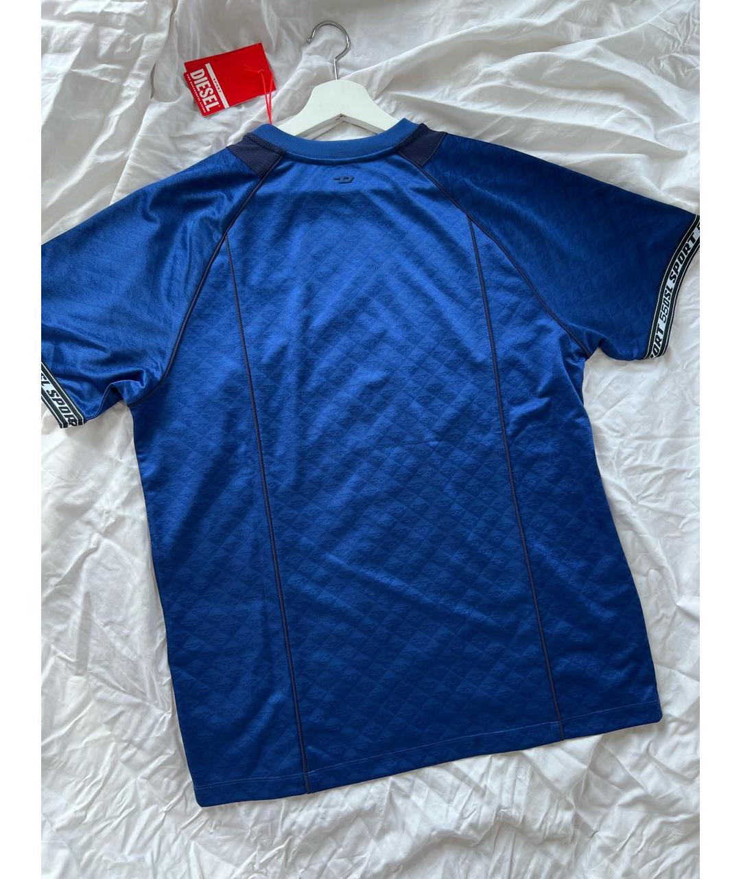 DIESEL Темно-синяя футболка, фото 2