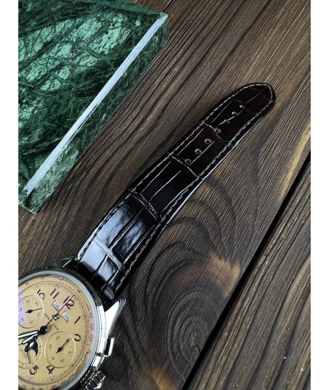BREITLING Серебряные стальные часы, фото 3