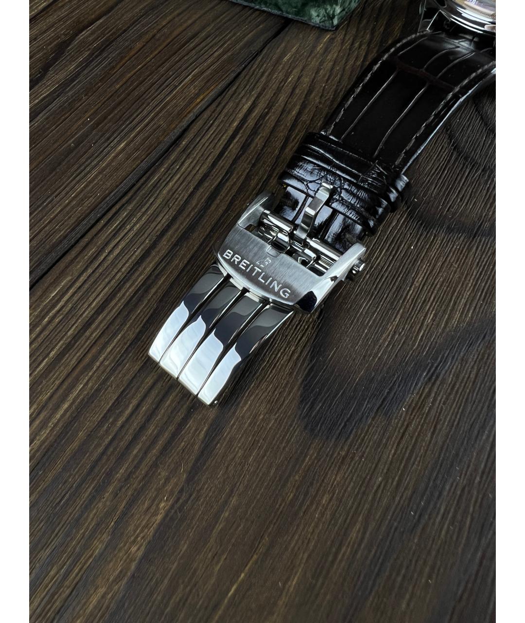 BREITLING Серебряные стальные часы, фото 5