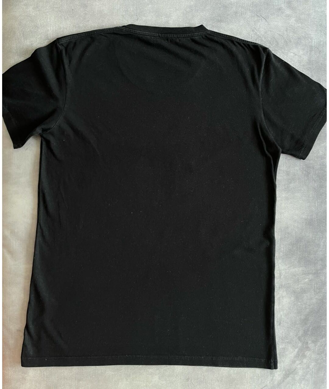 BALMAIN Черная хлопковая футболка, фото 6