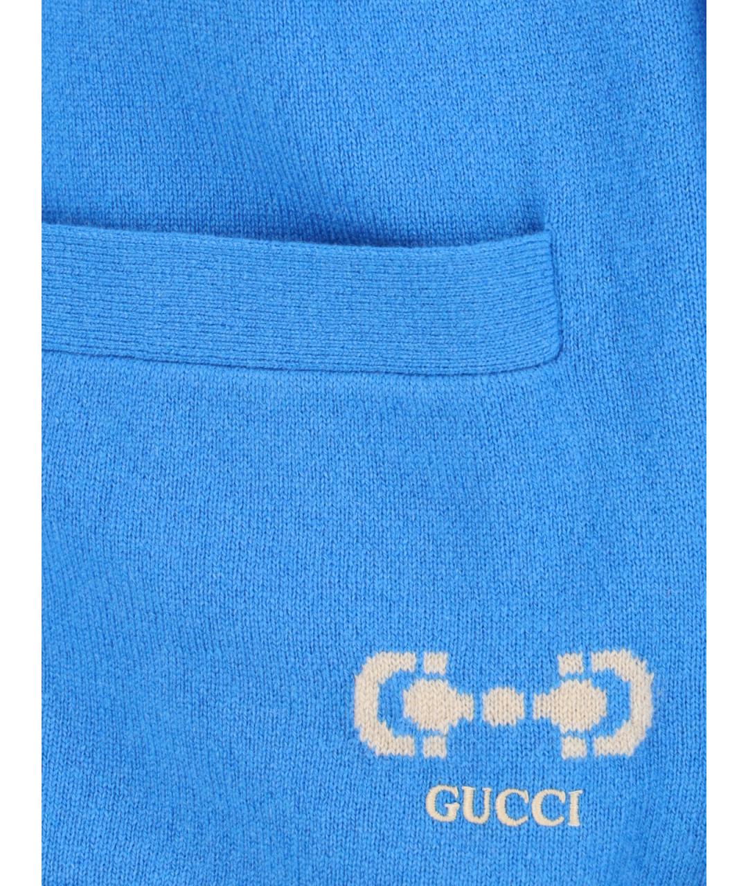 GUCCI Синий кардиган, фото 3