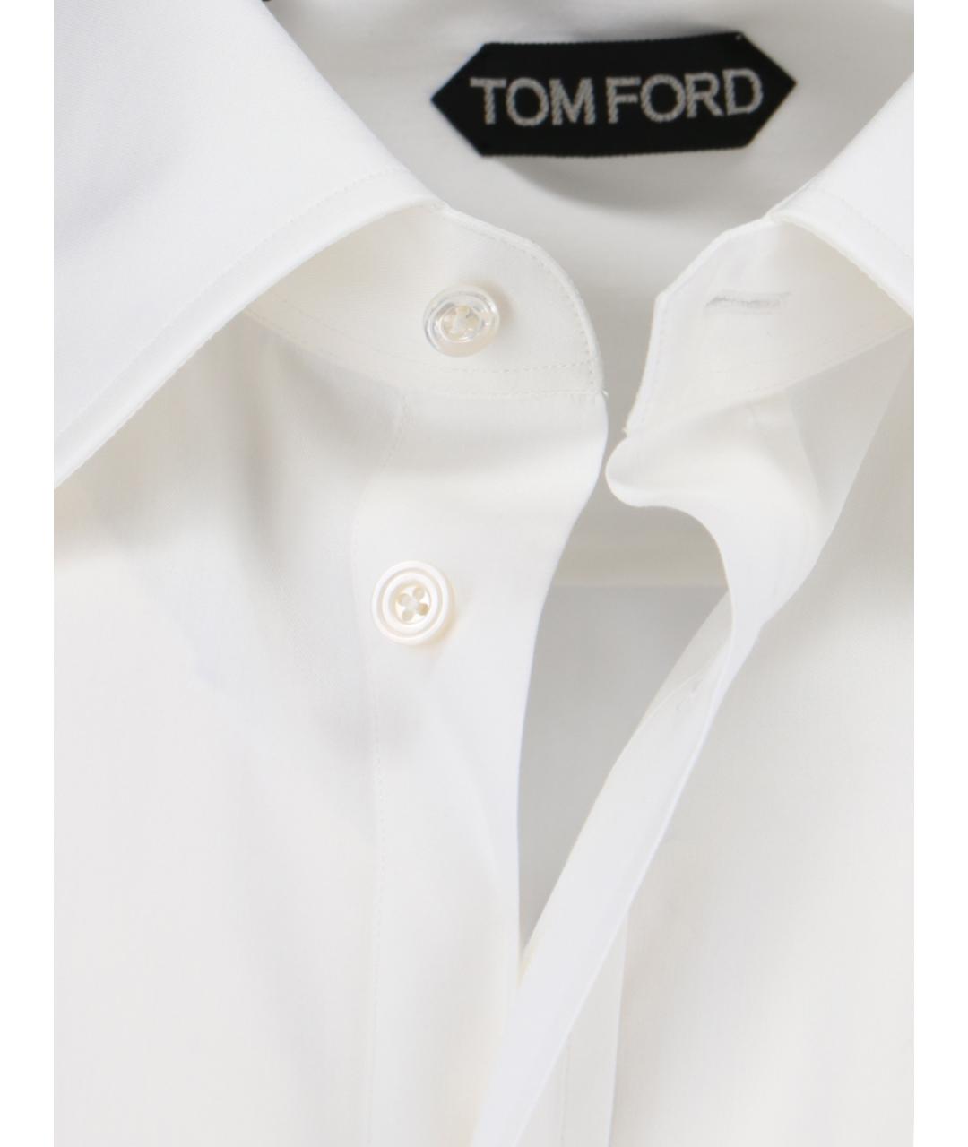 TOM FORD Белая классическая рубашка, фото 5