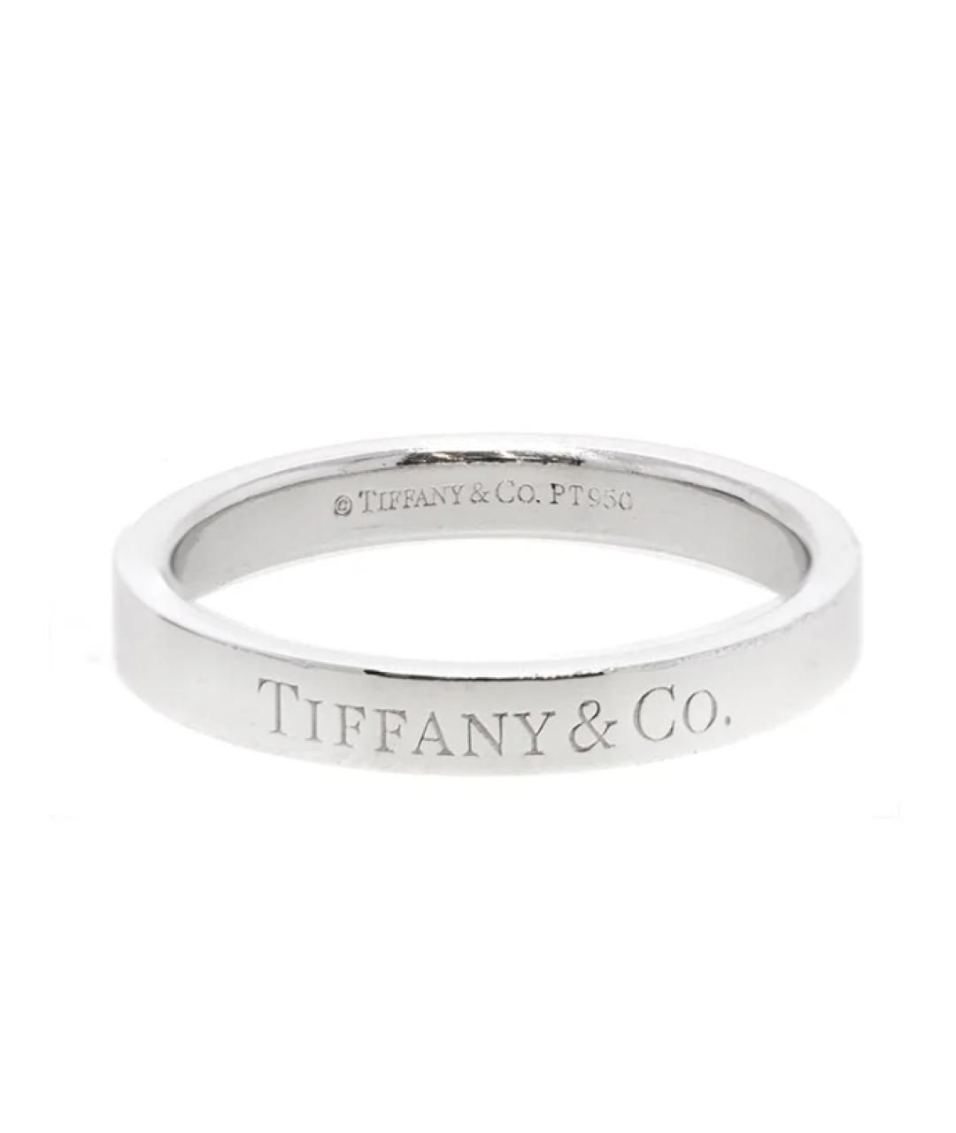 TIFFANY&CO Серебряное платиновое кольцо, фото 1