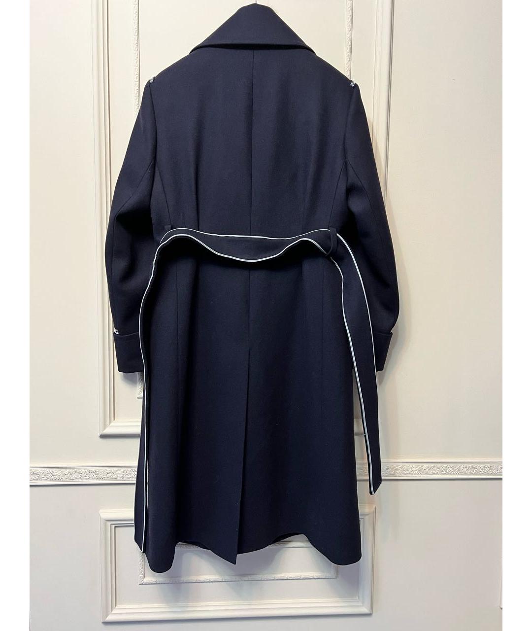 CHRISTIAN DIOR PRE-OWNED Темно-синее пальто, фото 2