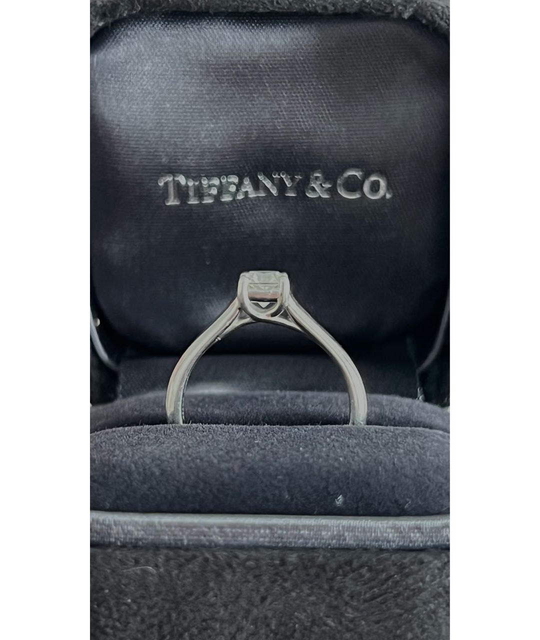 TIFFANY&CO Белое платиновое кольцо, фото 2