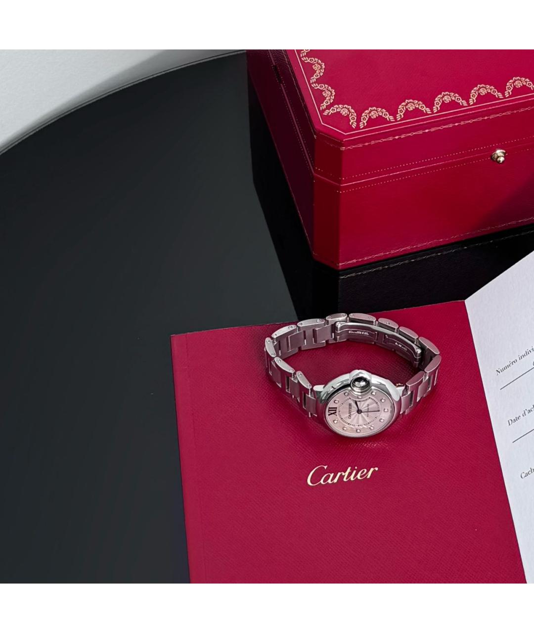 CARTIER Серебряные часы, фото 4