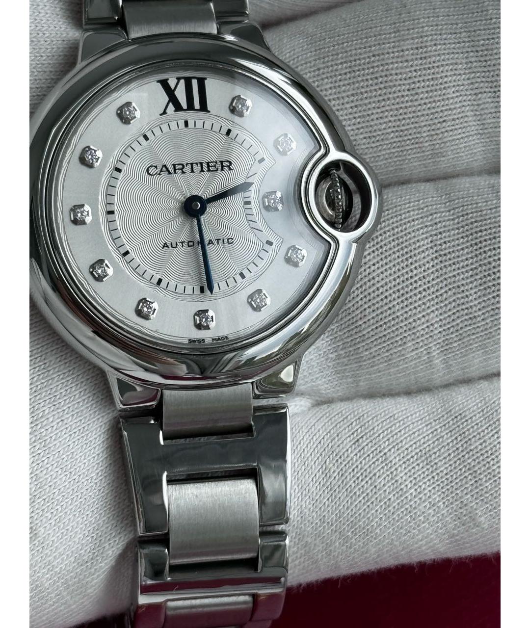 CARTIER Серебряные часы, фото 6