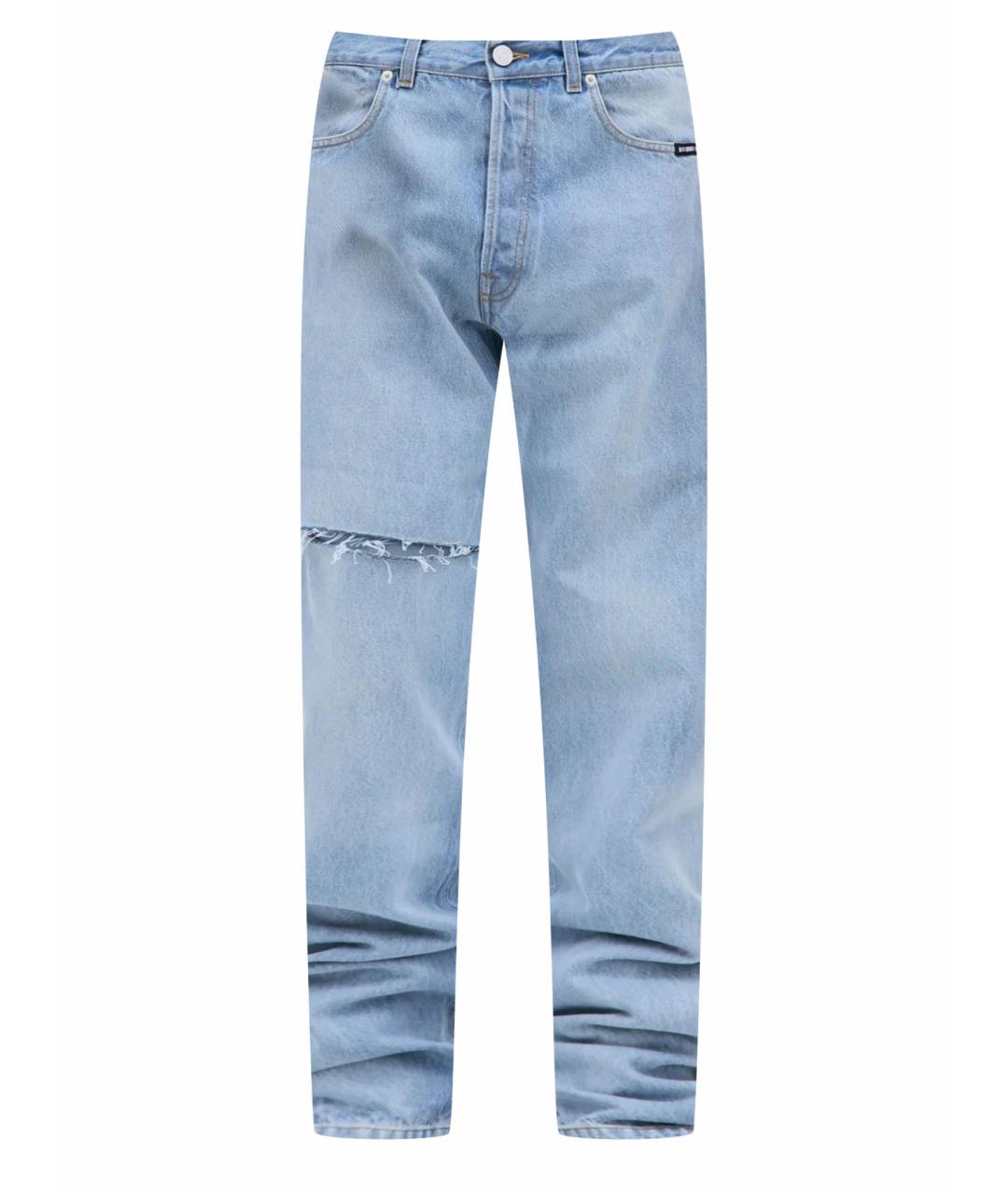VTMNTS Голубые прямые джинсы, фото 1