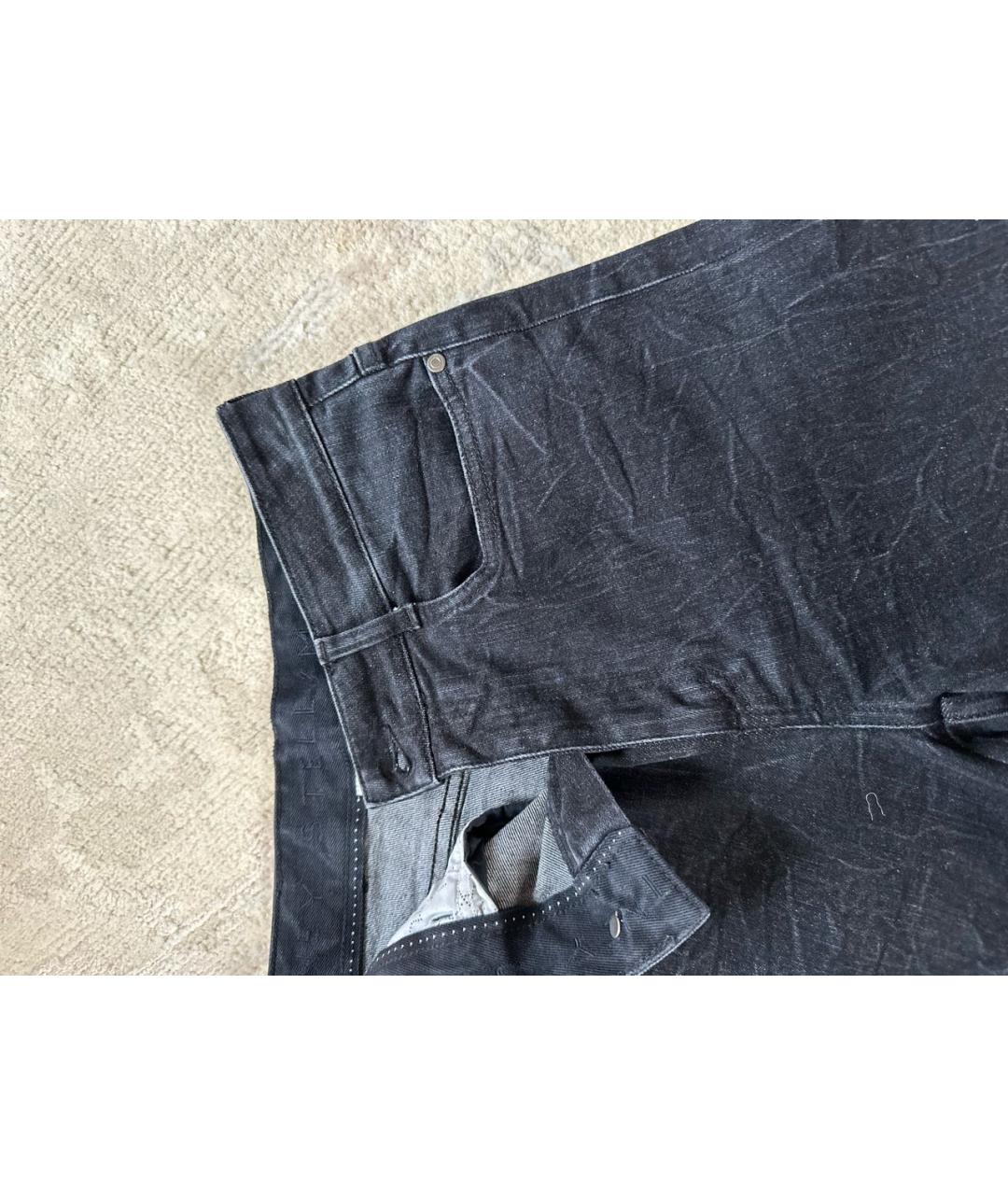 STELLA MCCARTNEY Черные хлопковые джинсы слим, фото 4