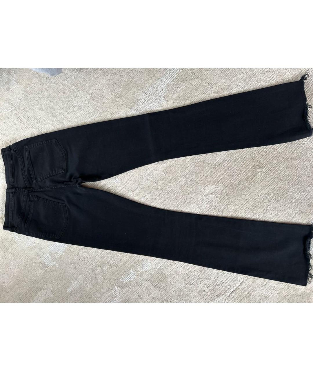 3X1 Черные хлопковые джинсы клеш, фото 2