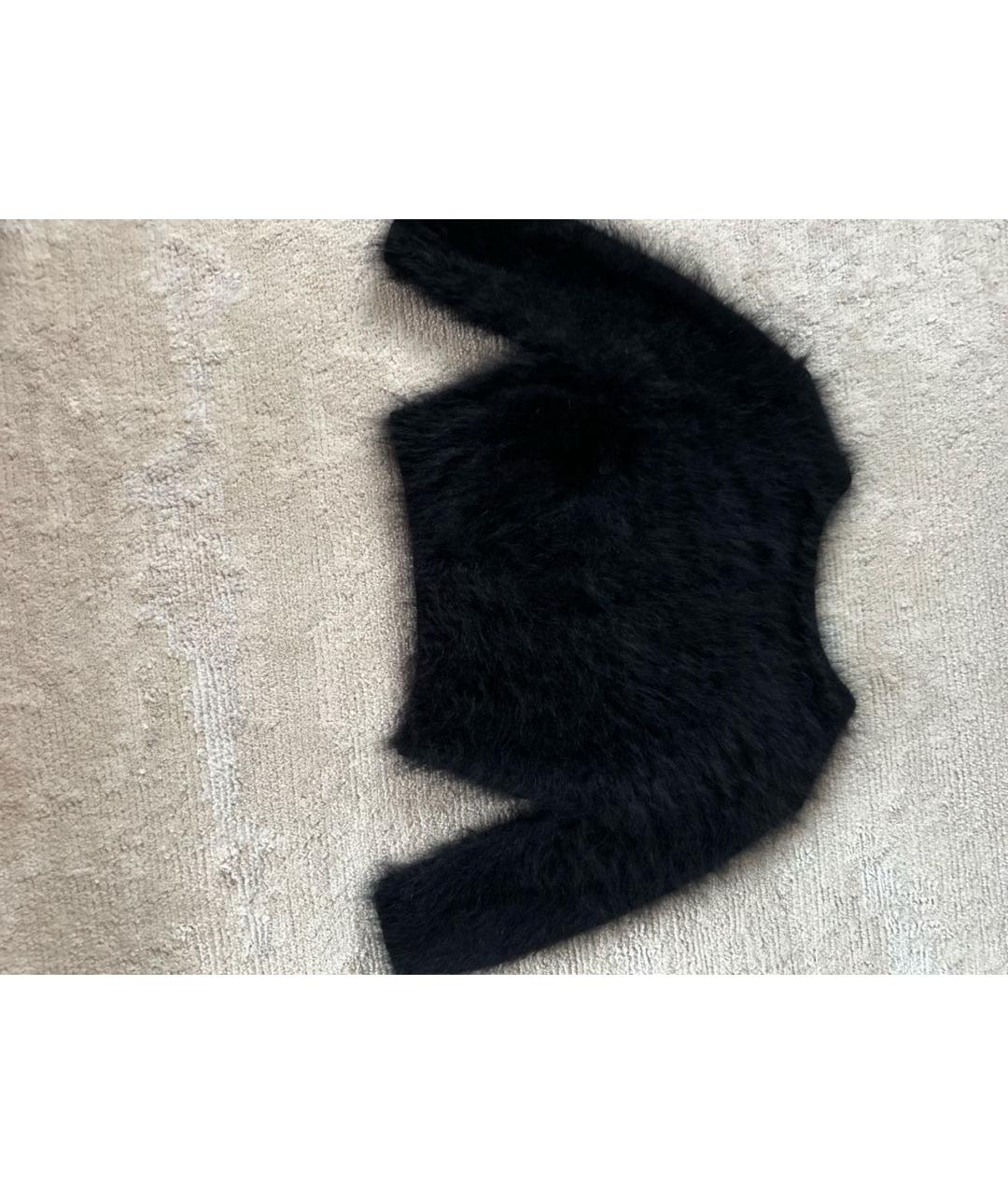 MICHAEL KORS Черный шерстяной кардиган, фото 2