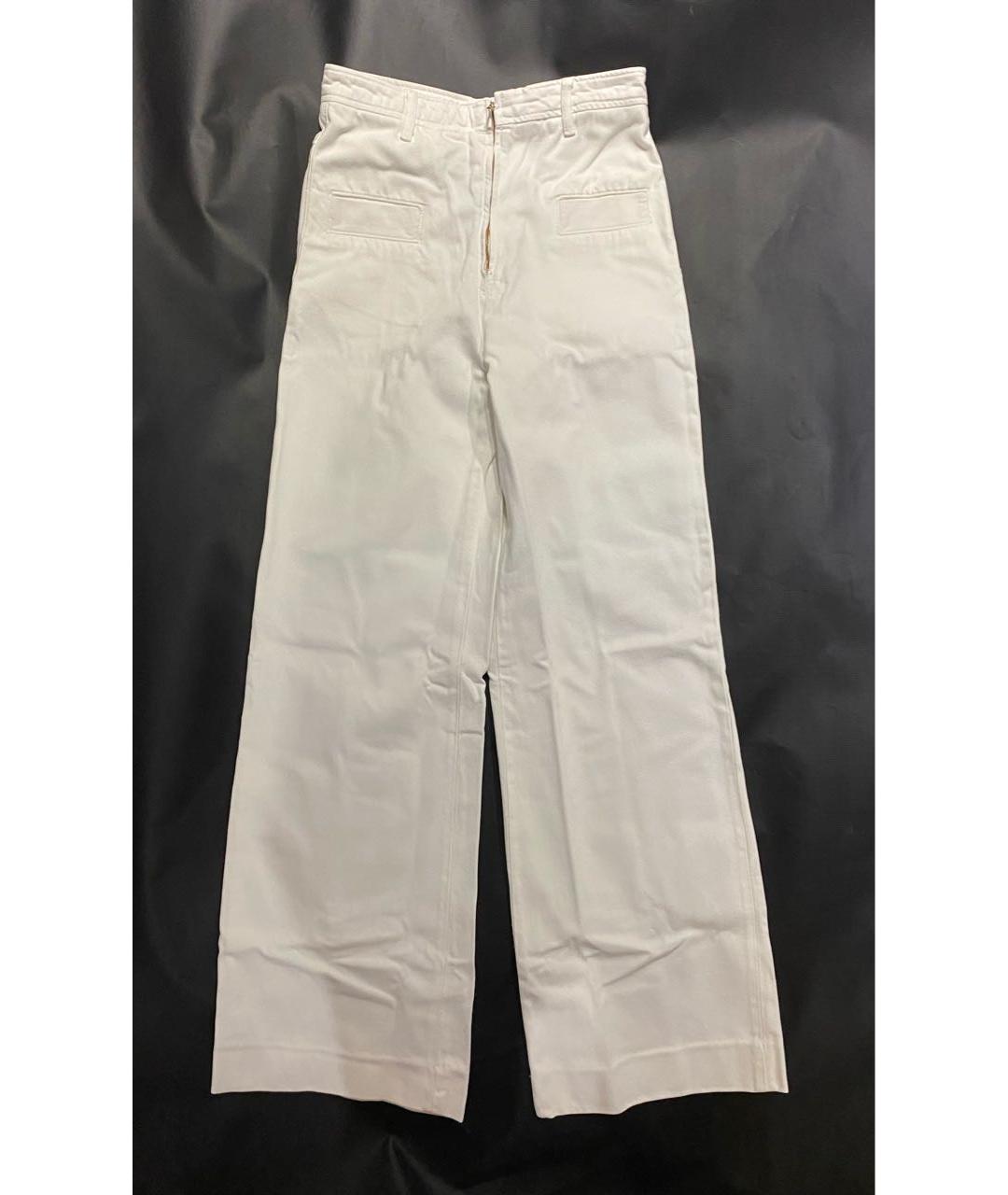 SANDRO Белые джинсы клеш, фото 7