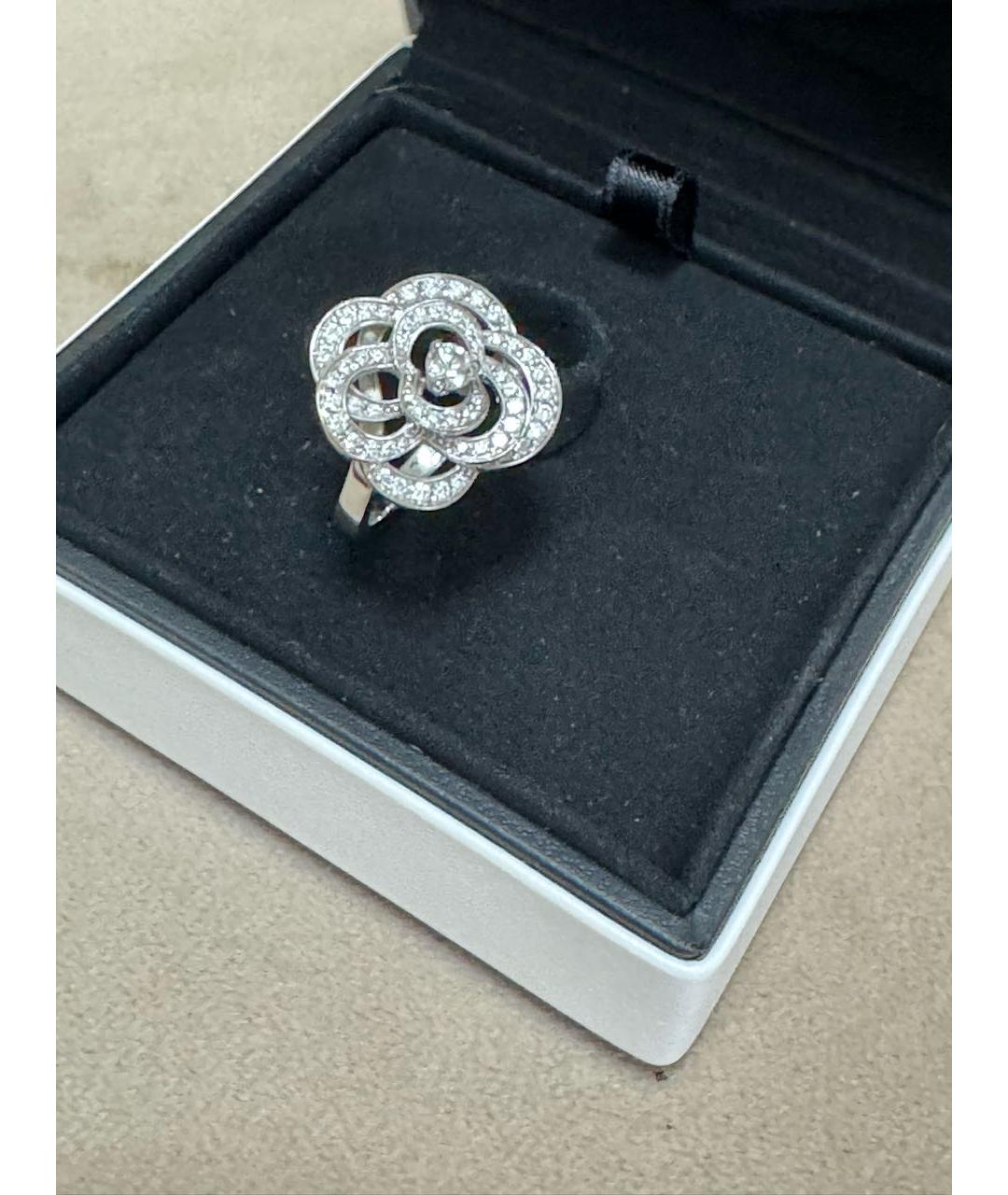 CHANEL PRE-OWNED Серебряное кольцо из белого золота, фото 8
