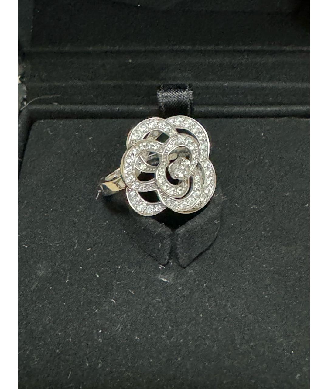 CHANEL PRE-OWNED Серебряное кольцо из белого золота, фото 5