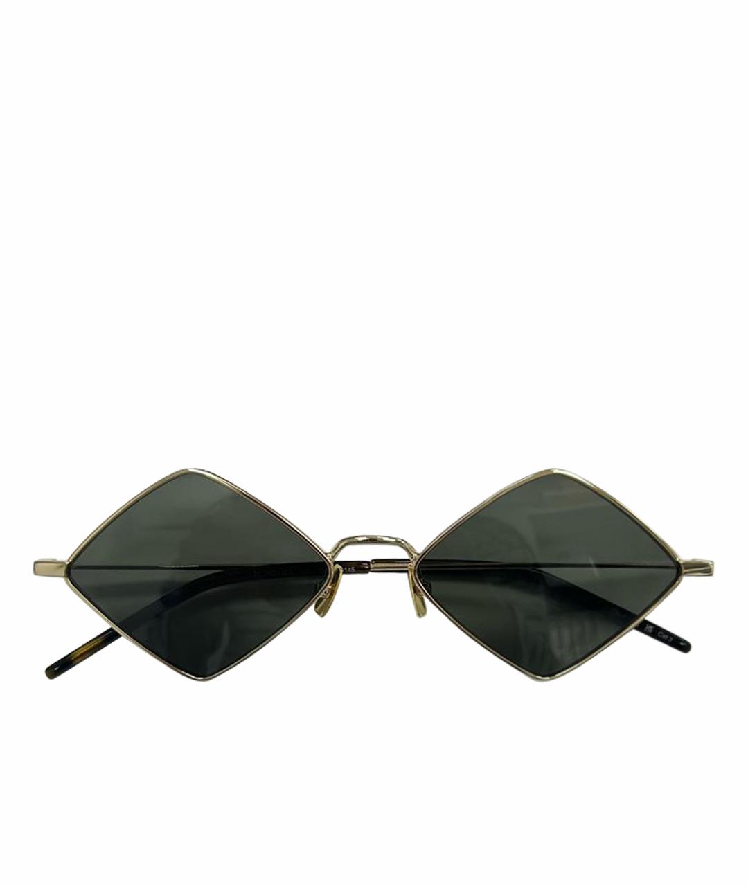 SAINT LAURENT Металлические солнцезащитные очки, фото 1