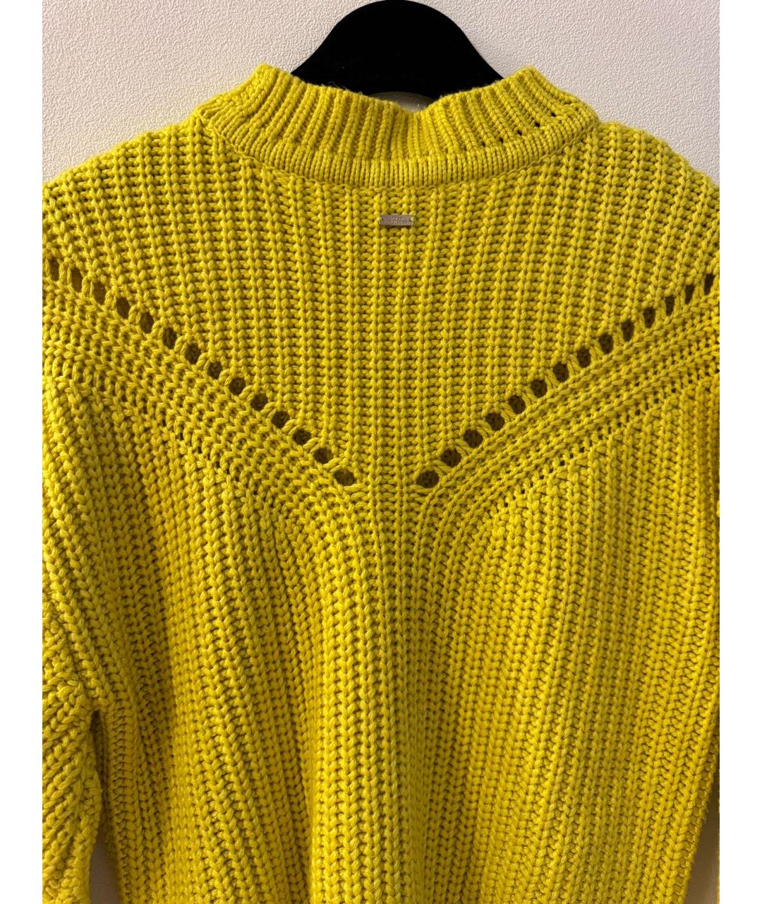 ARMANI EXCHANGE Желтый джемпер / свитер, фото 4