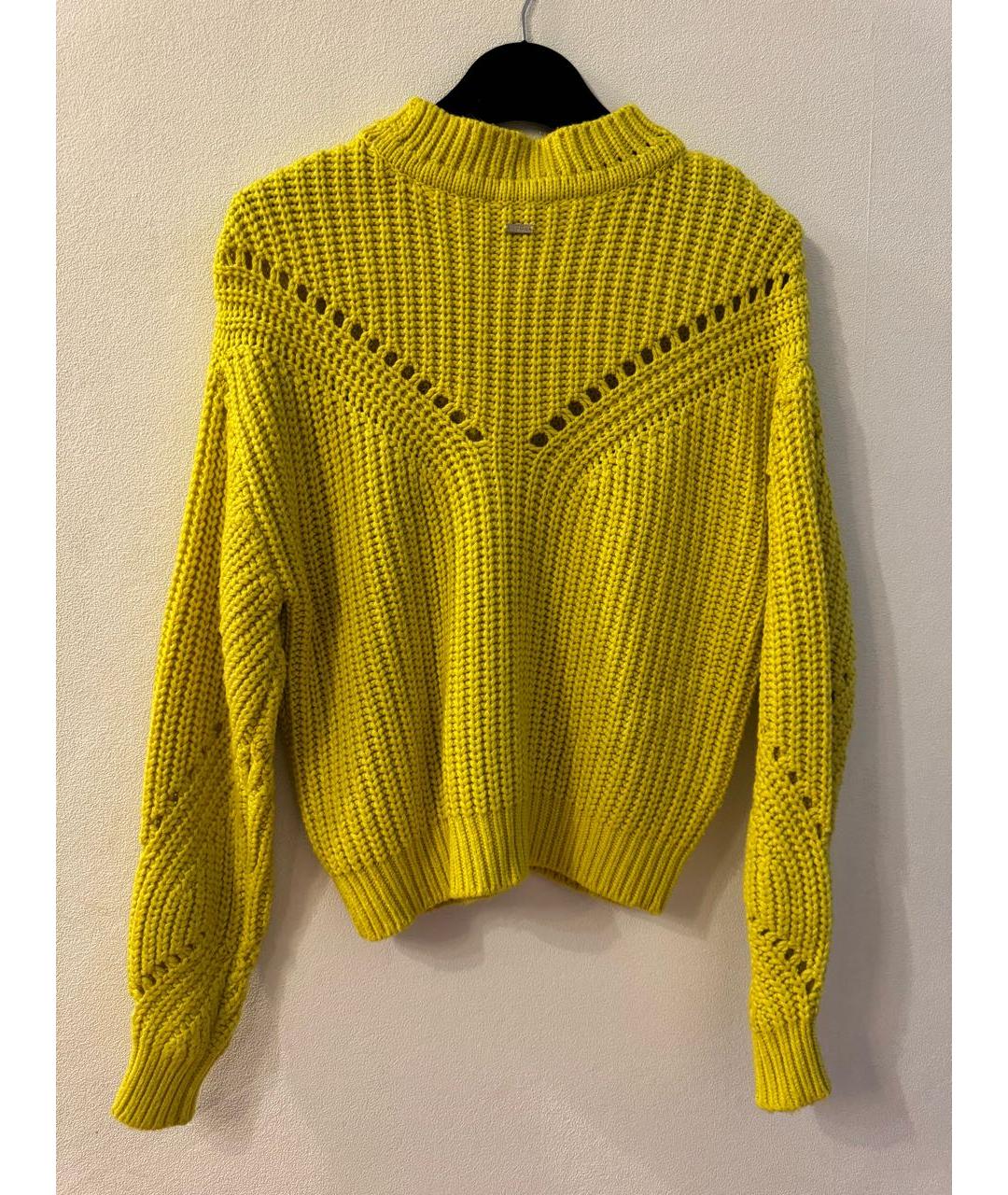 ARMANI EXCHANGE Желтый джемпер / свитер, фото 5
