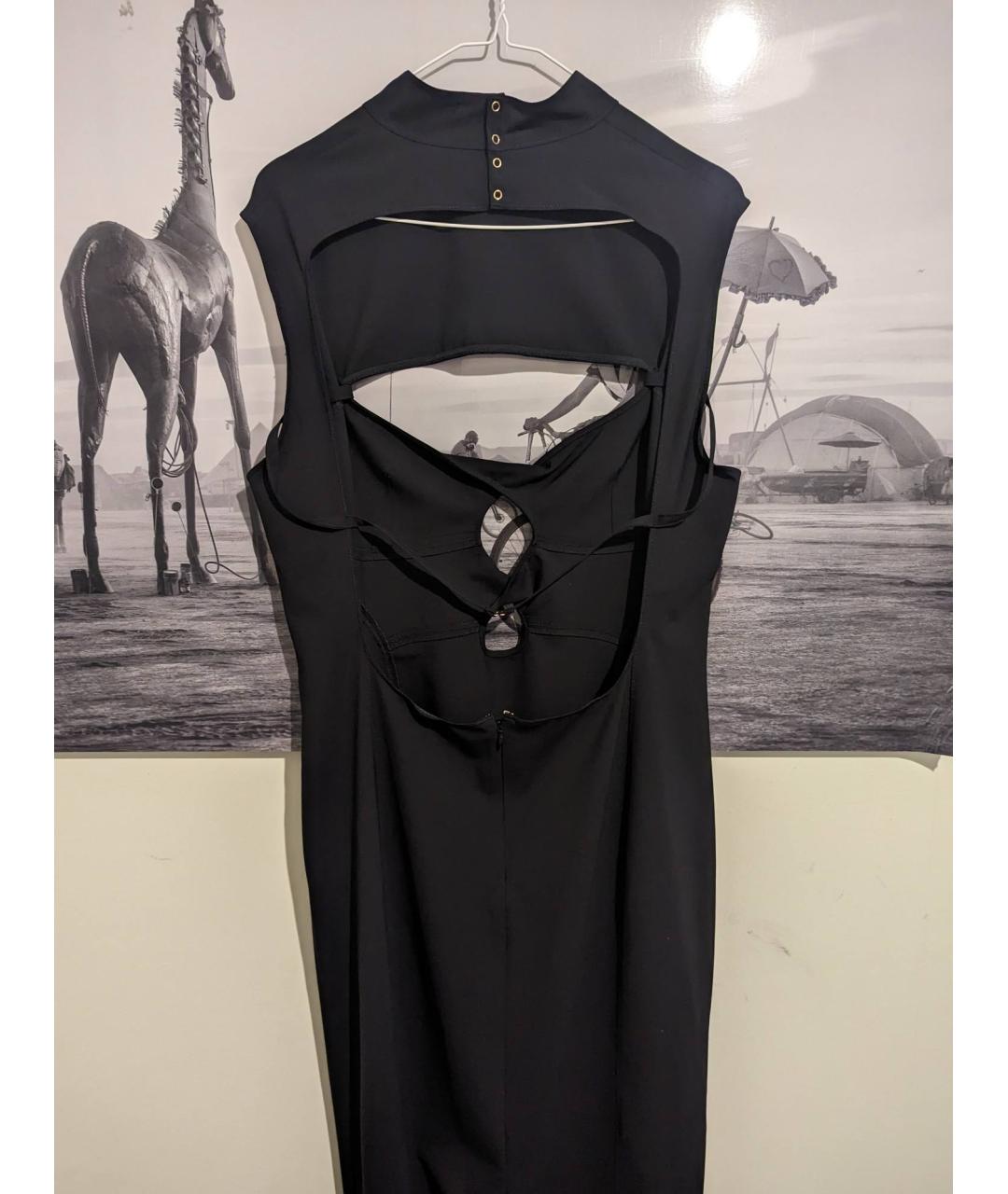 JACQUEMUS Черное шерстяное вечернее платье, фото 2