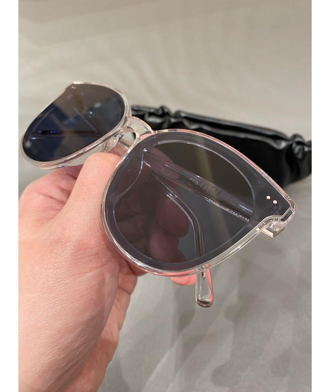 GENTLE MONSTER Темно-синие пластиковые солнцезащитные очки, фото 3