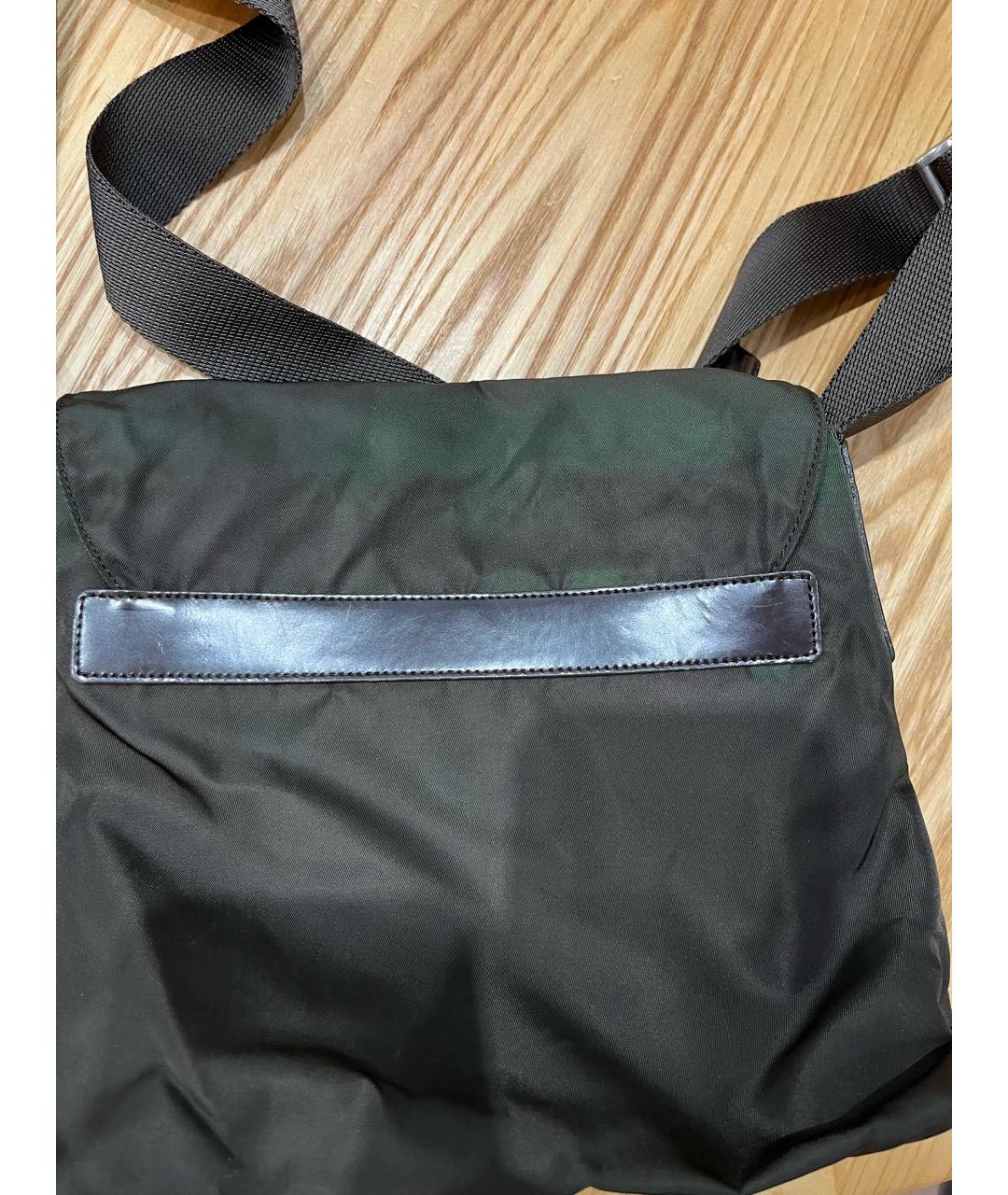 PRADA Зеленая сумка на плечо, фото 3