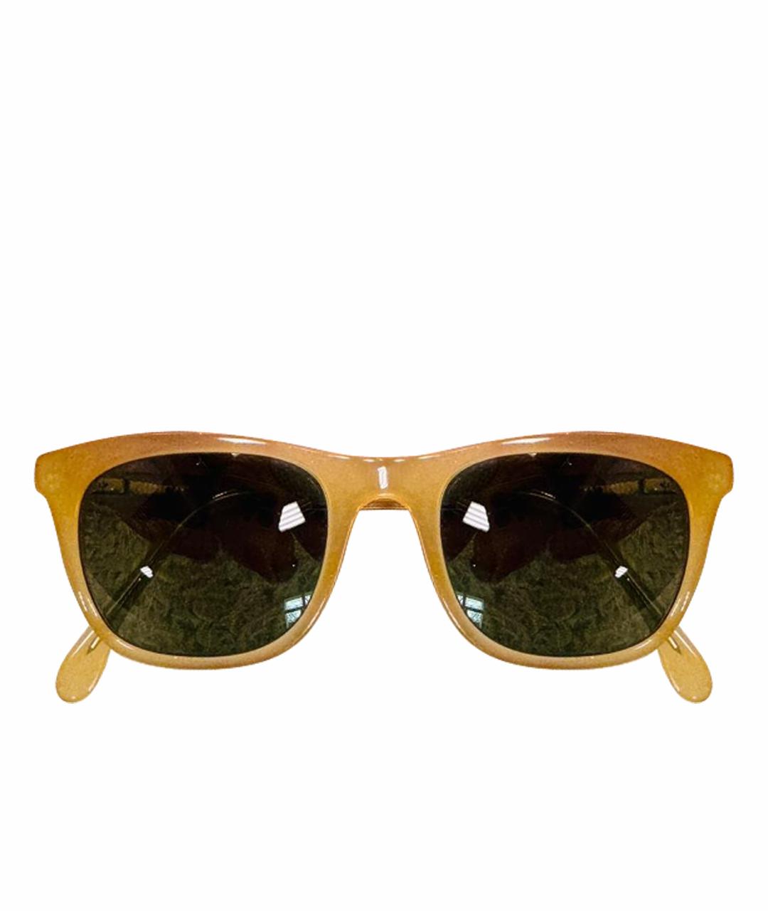 LORO PIANA Бежевые солнцезащитные очки, фото 1