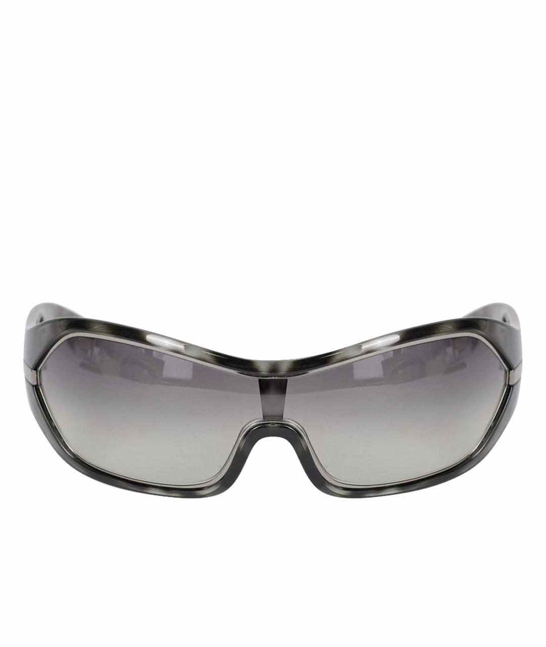 PRADA Серые пластиковые солнцезащитные очки, фото 1