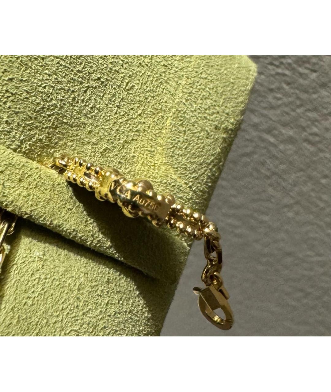 VAN CLEEF & ARPELS Золотой браслет из желтого золота, фото 4