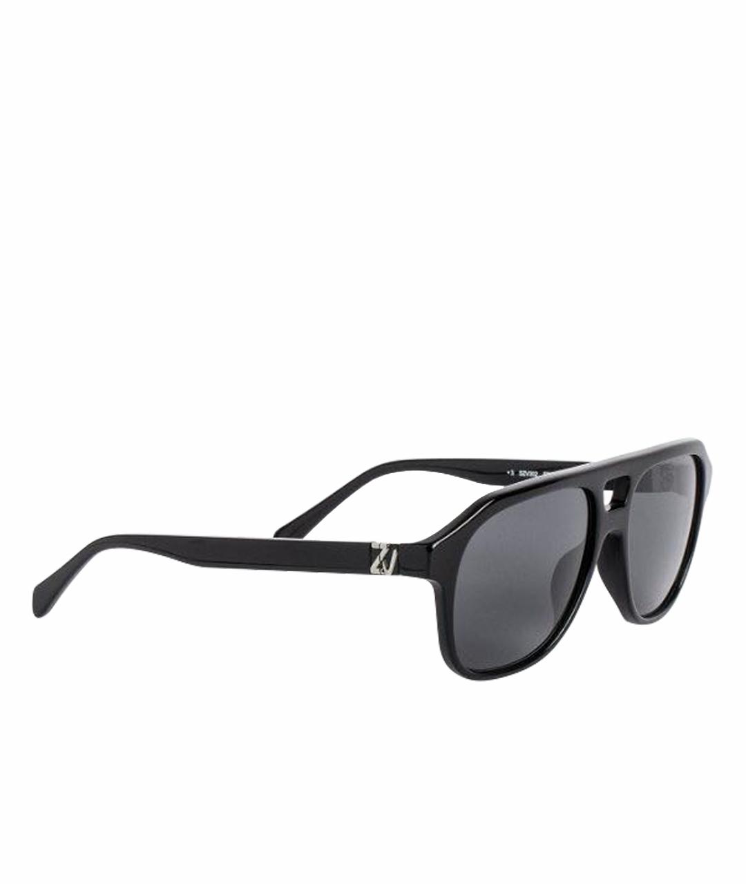 ZADIG & VOLTAIRE Черные пластиковые солнцезащитные очки, фото 1