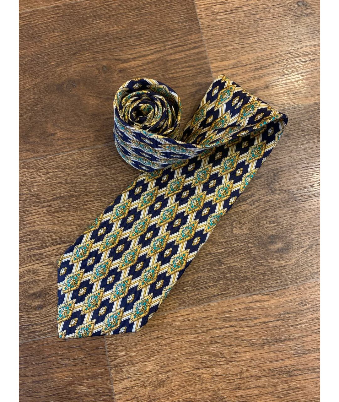 PACO RABANNE Мульти шелковый галстук, фото 2