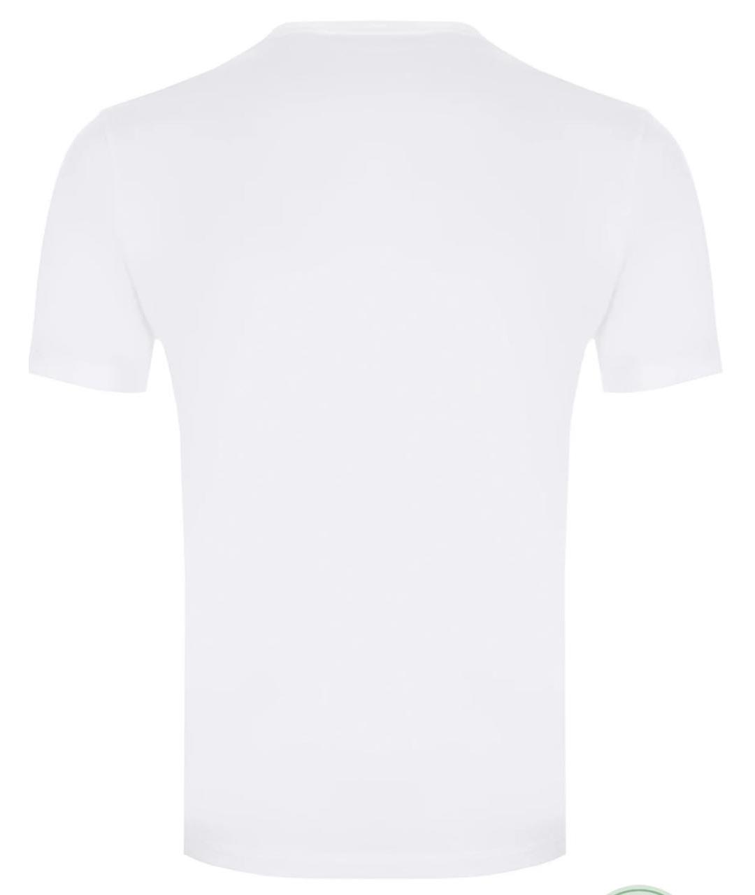PRADA Белая хлопковая футболка, фото 2