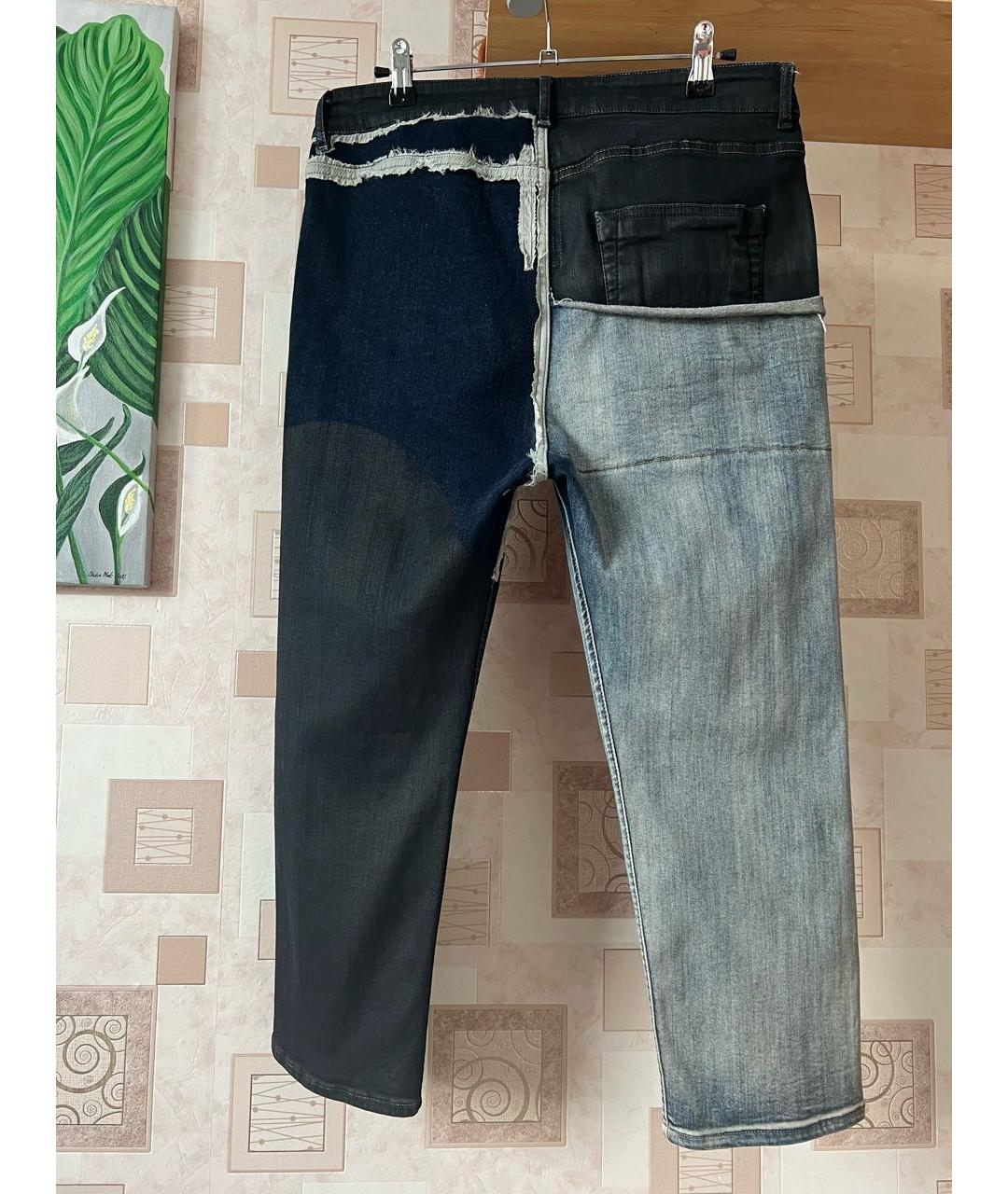 RICK OWENS Мульти хлопковые джинсы, фото 2