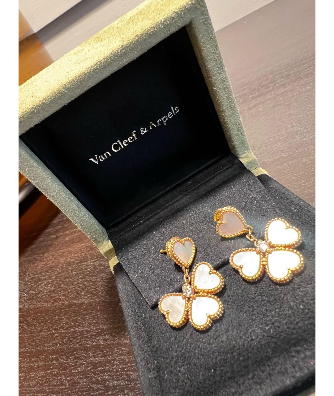 VAN CLEEF & ARPELS Серьги из желтого золота, фото 7
